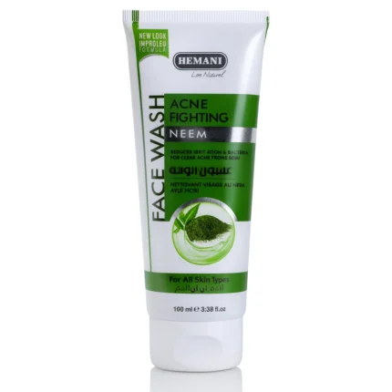 Hemani - Face Wash - Neem Acne Fighting 100ml "Tube"