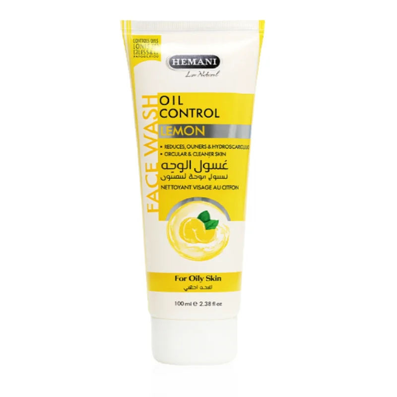 Hemani - Face Wash - Oil Control Lemon 100ml "Tube"