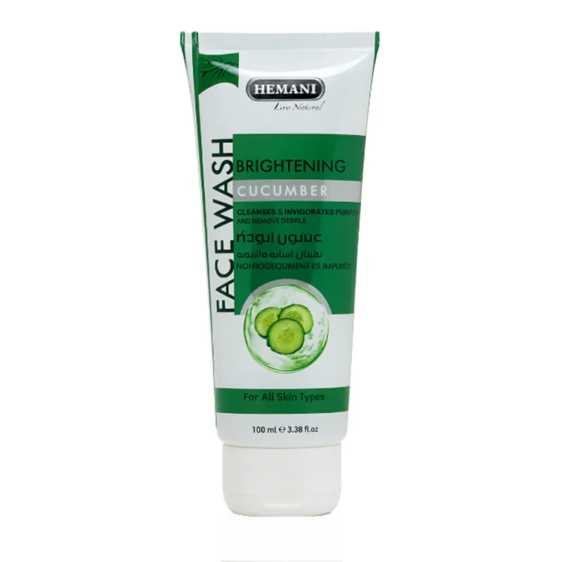 Hemani - Face Wash - Cucumber 100ml "Tube"
