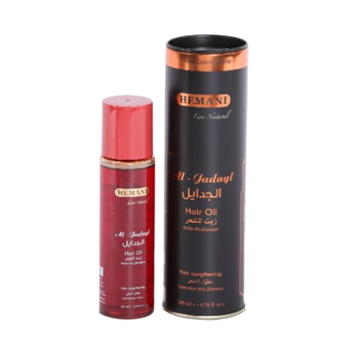 3406745_1.webp Hemani - Hair Oil - Al Jadayal 200ml "Red"