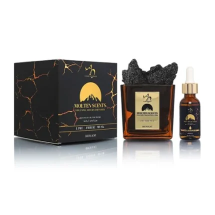 WB By Hemani Musk Amber Lime Molten Scents Volcano Rocks,