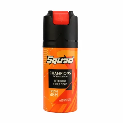 Squad Body Spray - Champions Special Edition Gold 150ml